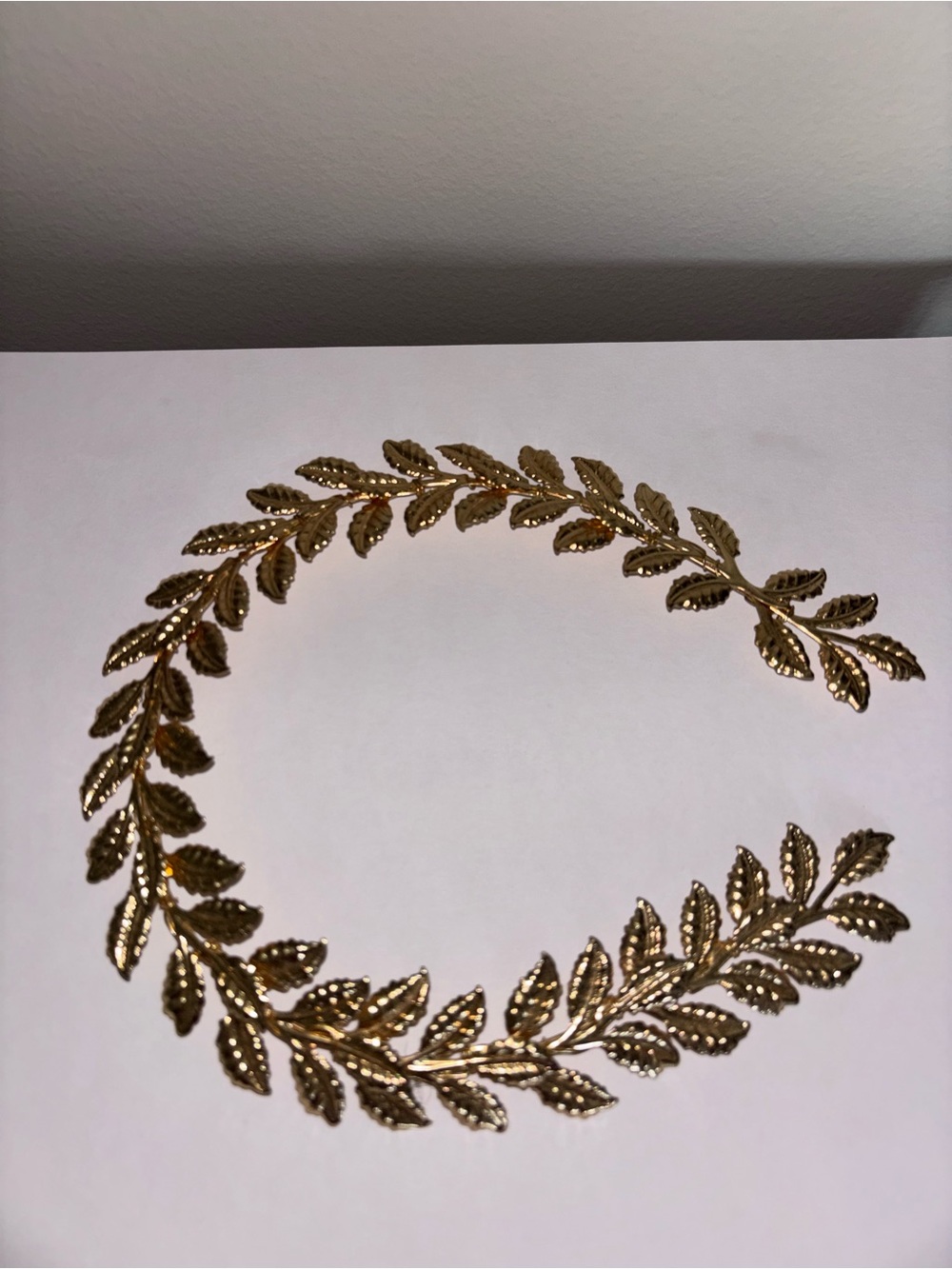 Gold Leaf Headpiece Crown Hair Accessory